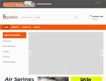 Tablet Screenshot of kenoshasuspension.com